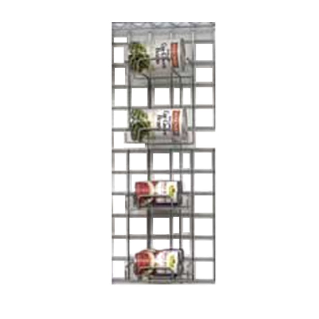 Eagle CR4D 4-Deck Can Rack Walstor® Modular Wall System 8 1/4" X 8 1/2" X 28 1/2"