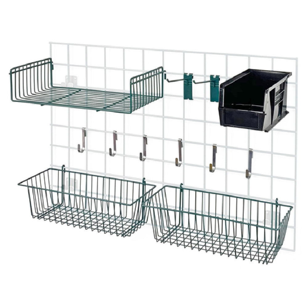 Quantum SG-A2_BLUE - Store Grid Accessory Pack, Includes: (2) 17"W X 7"D X 5"H Baskets