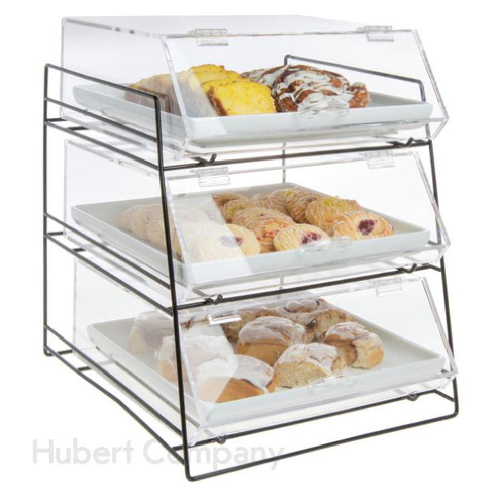 Hubert 58632 - Bakery Case, 3-tier, 17-3/4"L X 15-3/5"W X 17"H
