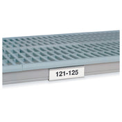 Metro 9989PX Quick Ship MetroMax® I Label Holder 1" X 4 1/2" Plastic