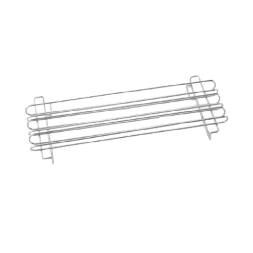 TableCraft Products 4040 - Taco/French Fry Rail, Holds (12) 6" Taco Shells, Hand Wash Only
