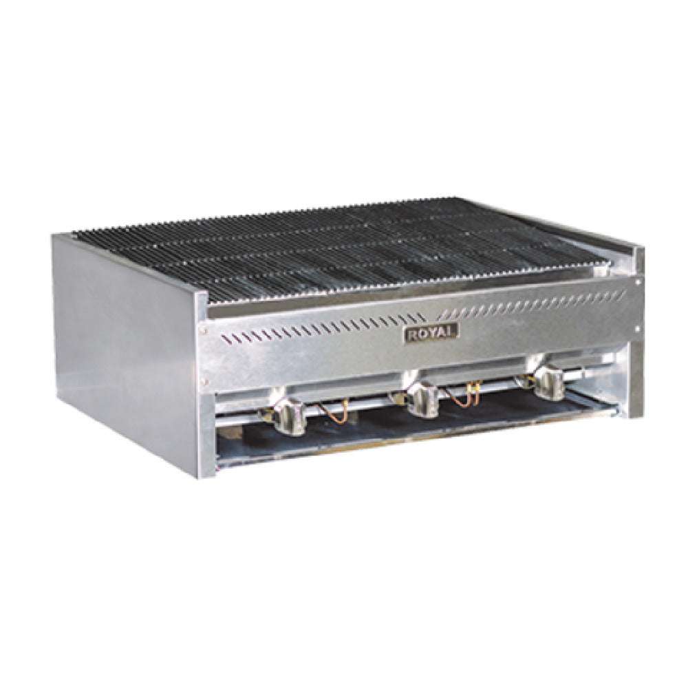 Royal Range Of California RSCB-48_NAT Charbroiler Gas Countertop