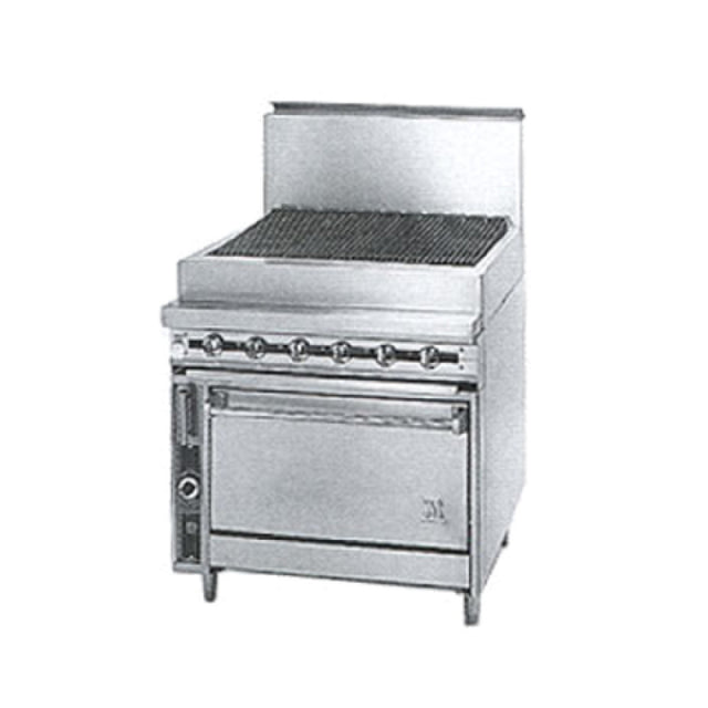 Jade Range JTRH-60B_NAT Titan™ Heavy Duty Range Gas 60"