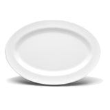Elite Global Solutions D69OV-W Platter 9-1/4"L X 6-1/4"W X 5/8"H Oval