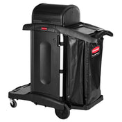 Rubbermaid 1861427 High Security Executive Janitorial Cleaning Cart 7.25 Cu.ft. Storage Capacity