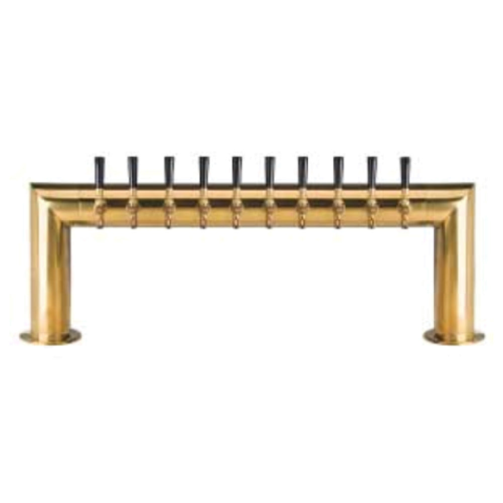 Micro Matic PT4A-10PVDKR Pass-Thru Draft Beer Tower Countertop 41"W X 14-1/4"H