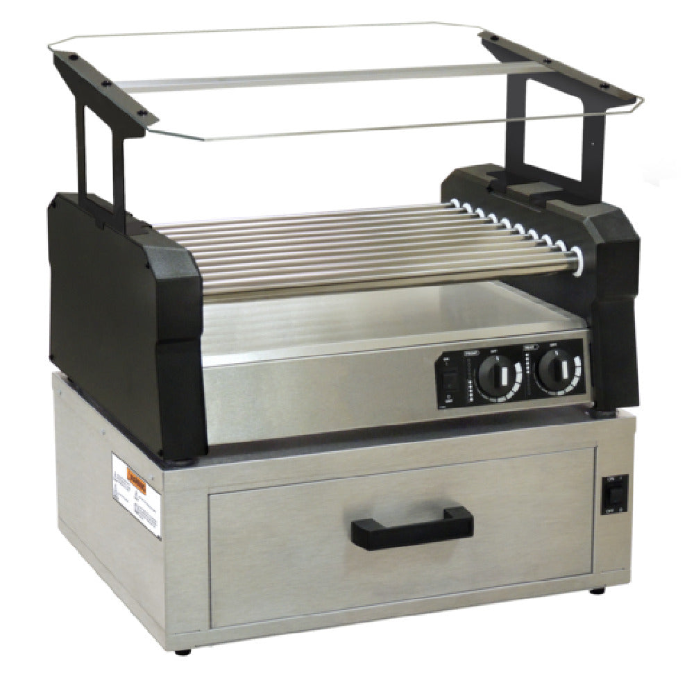 Gold Medal 8551-00-000 - Hot Diggity® Pro S Hot Dog Roller Grill, Mid-size, Countertop
