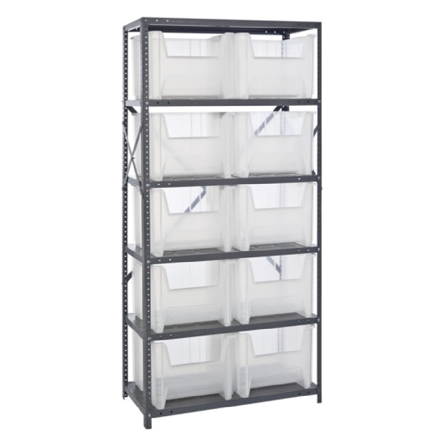 Quantum QSBU-800CL Shelving Unit 18"D X 36"L X 75"H Heavy Duty