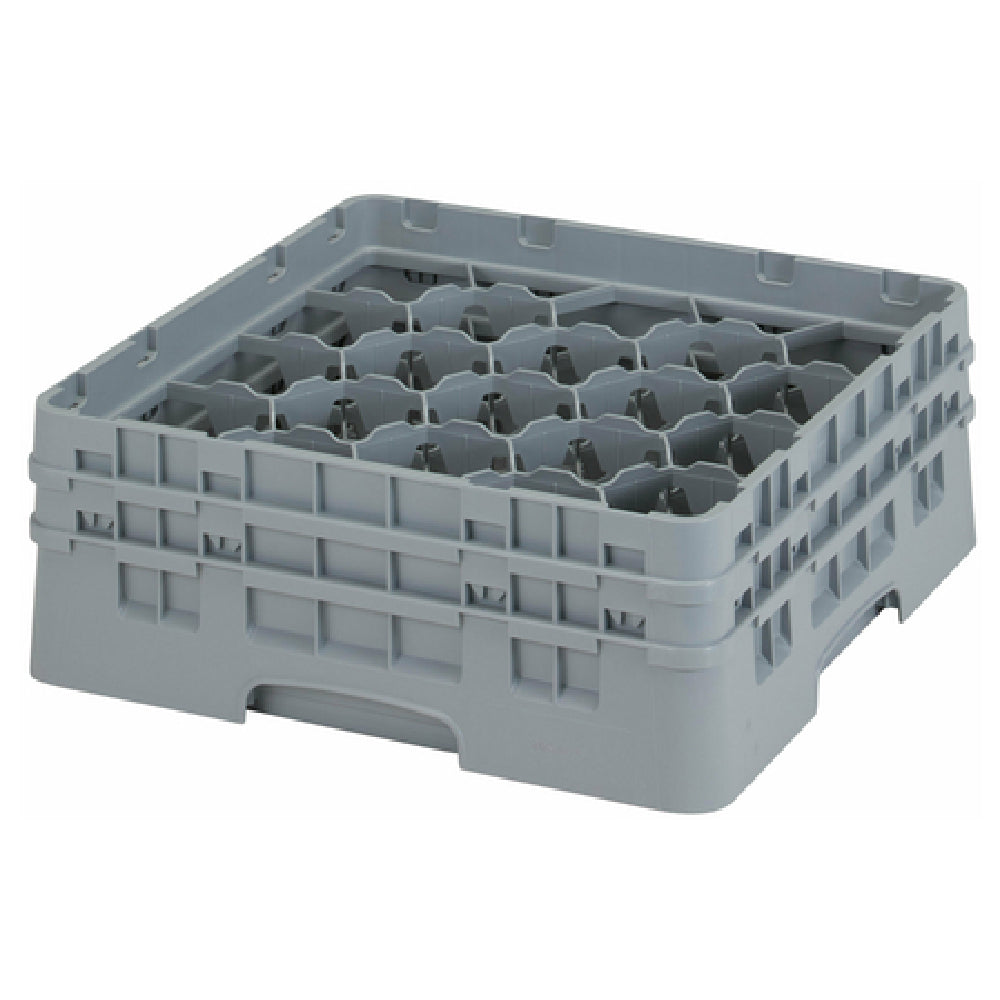 Cambro 20S434151 Camrack® Glass Rack With (2) Soft Gray Extenders Full Size