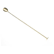 Mercer Culinary M37019GD Barfly® Bar Spoon With Muddler 15-3/4" (40 Cm)