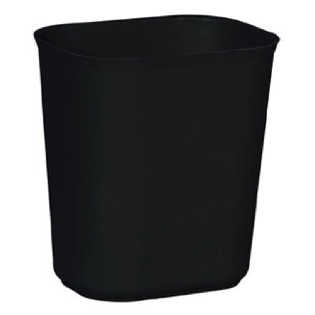 Rubbermaid FG254100BLA Waste Basket 14 Quart 11-1/8"W X 8-1/4"D X 12-1/4"H