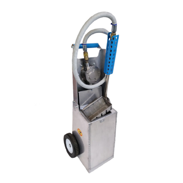 Shortening Shuttle 01-SS-645-GR 1pc. Simplicity Series Mini Pump Stainless Steel Model Fryer Shortening Shuttle® Waste Oil Carrier