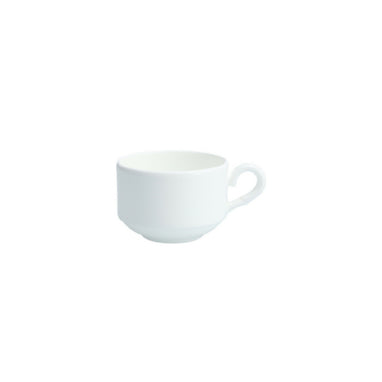 Fortessa HBW-00-405 8 Oz. Andromeda Classic Stack Coffee Tea Cup China   RestaurantSupply.com