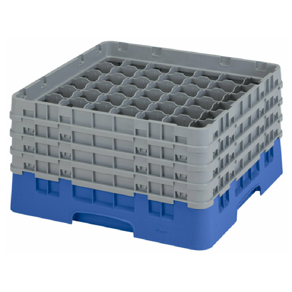 Cambro 49S800168 Camrack® Glass Rack With (4) Soft Gray Extenders Full Size
