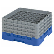 Cambro 49S800168 Camrack® Glass Rack With (4) Soft Gray Extenders Full Size