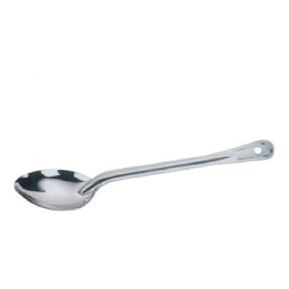 Omcan 80702 15-inch Stainless Steel Solid Basting Spoon