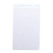 Hubert 51915 - Poly Bag, 6"L X 9-1/2"H, Clear