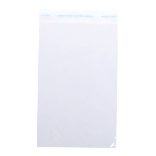 Hubert 51915 - Poly Bag, 6"L X 9-1/2"H, Clear