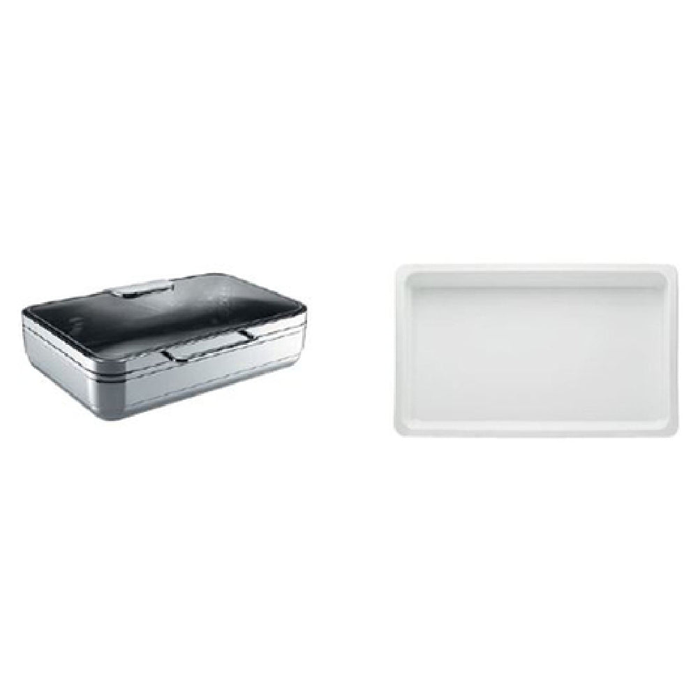 BauscherHepp 57.0003.6011 Chafing Dish Promo Kit Includes: (1) 1/1 GN Induction Chafing Dish (57.0003.6040) & (3) 247 Oz.