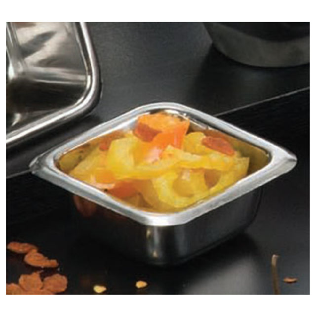 American Metalcraft SSC15 Sauce Cup 1-1/2 Oz. Capacity Square