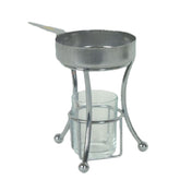 Thunder Group SLBW004 Butter Melter 3 Piece Set 4.8 Oz. Rim Full
