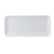 Arc Cardinal FN885 Dudson Organic White Organic Rectangle Tray (L:13.75'' X W:6.25'')