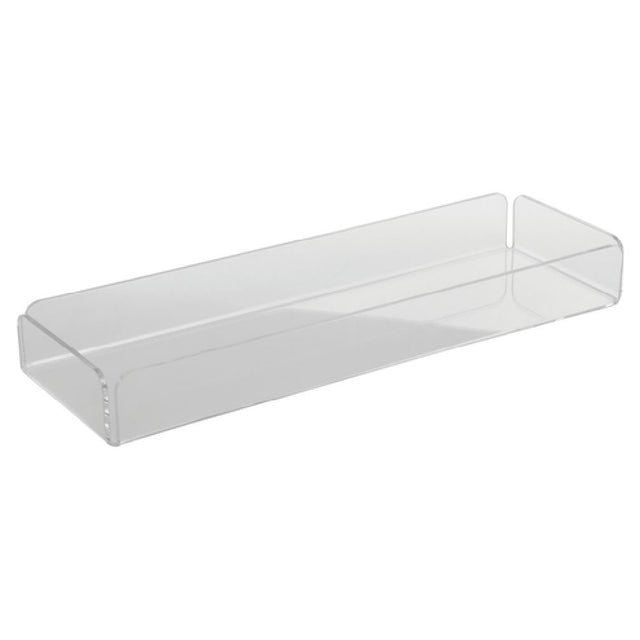 Hubert 24589 - Display Tray, 18" X 6" X 2"H, Rectangular