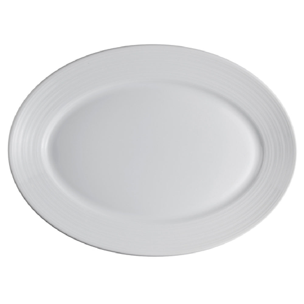 Steelite 61100ST0114 Oval Platter 12.625" X 9.375" X 1.5" Belisa