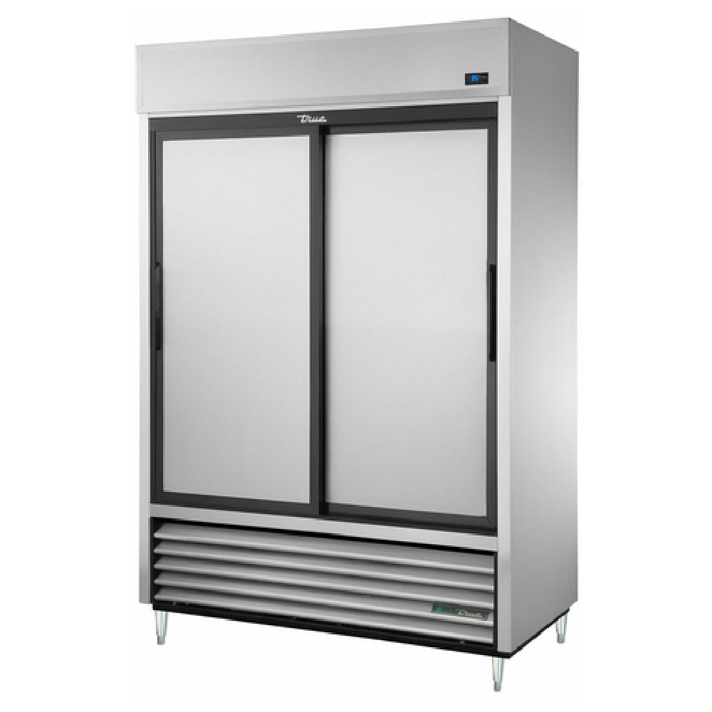 True Refrigeration TSD-47-HC Refrigerator Reach-in (2) Stainless Steel Sliding Doors
