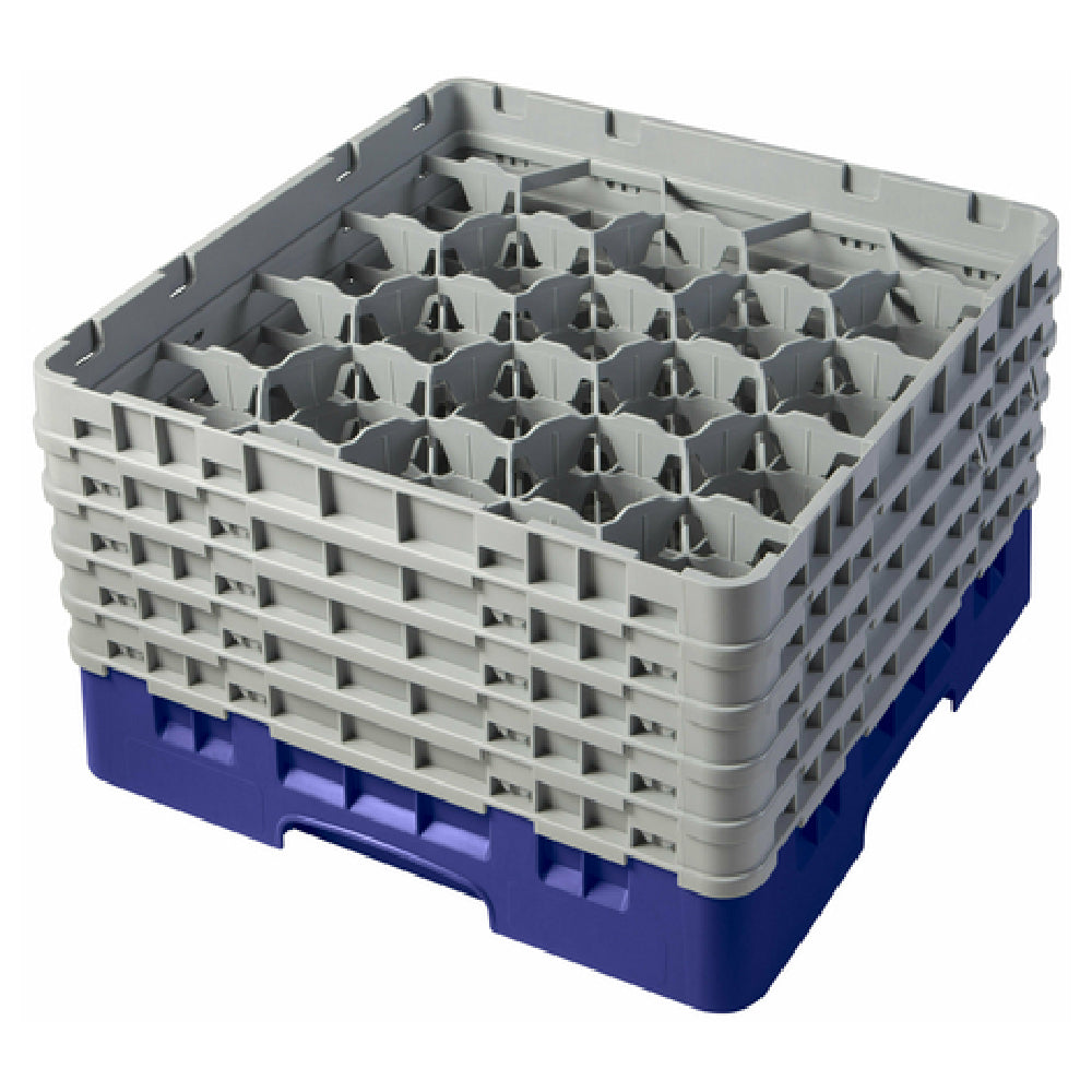 Cambro 20S958186 Camrack® Glass Rack With (5) Soft Gray Extenders Full Size