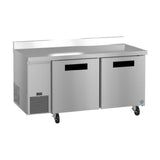 Hoshizaki WLR67B - Steelheart Series Worktop Refrigerator, Reach-in, Two-section
