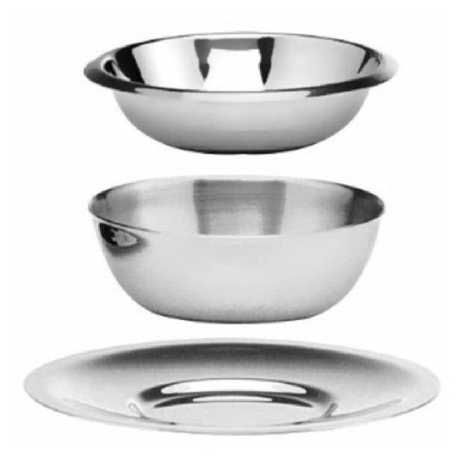 BauscherHepp 12.2117.0000 Butter Dish Outer: 4-9/16" Dia. (116mm) X 1-5/8"H (41mm)