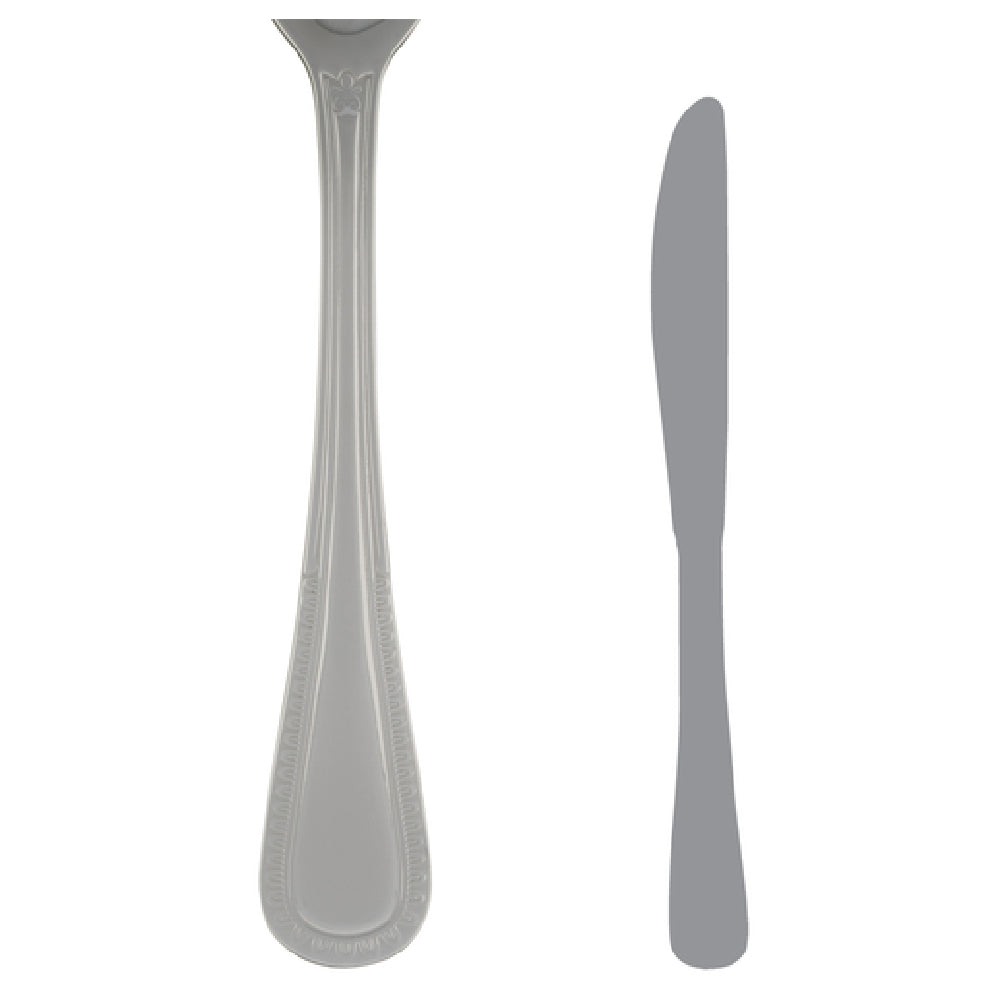 Steelite 5711SX042 Dinner Knife 9"L 13/0 Stainless Steel Varick Flatware