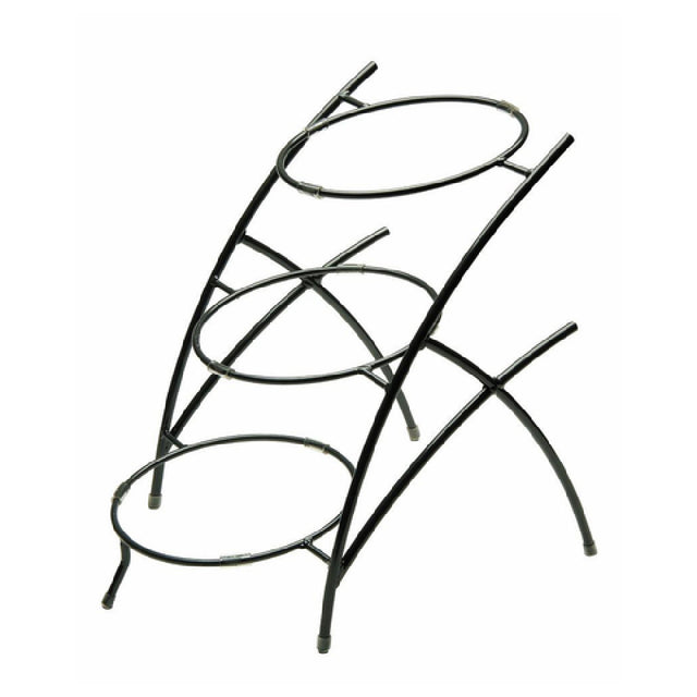 Hubert 47632 - ARCtistic Bowl Display Stand, 3-tier, 12-3/4" X 17-1/2" X 16"H