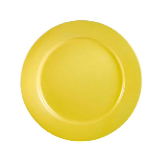 CAC China LV-8-Y Las Vegas Plate 9" Dia. X 1"H Round