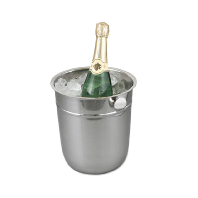 Alegacy Foodservice Products 69501 Wine Bucket 8-3/4" Dia. X 9-1/2"H 18/8 Stainless Steel
