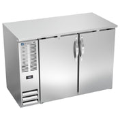 Beverage Air BBN48HC-S - Refrigerated Back Bar Storage Cabinet, Two-section, 48"W X 26-3/8"D X 34"H