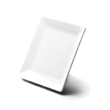 Elite Global Solutions D1111SQ-W Plate 11-1/2" X 1-1/2"H Square