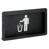 Dispense-Rite FMTD-2BT - Trash Door, Built-in, 7-1/2"H X 13-1/4"W X 2-1/4"D