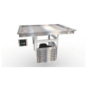 Duke RFT2-SB - Recessed Frost Top Standard Body Drop-in Unit, 39"W X 29"D, Fits (2) 18 X 26" Pan Per Shelf