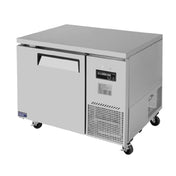 Turbo Air JUF-44D-N J Series Side Mount Undercounter Freezer One-section 44"W X 32-1/4"D X 30"H