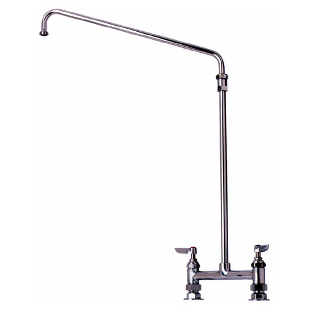 T&S Brass B-0280 Big-Flo Mixing Faucet Deck Mount 8" Centers