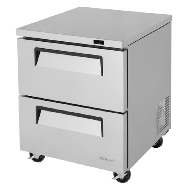 Turbo Air TUF-28SD-D2-N Super Deluxe Series Undercounter Freezer One-section 27-1/2"W X 31"D X 35-5/8"H