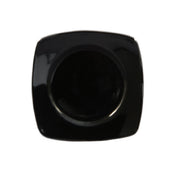 CAC China R-SQ8-BLK Clinton Plate 8-7/8"L X 8-7/8"W X 3/4"H Round In Square