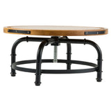 TableCraft Products 10086 - Industrial Collection™ Cake Stand, 13" Dia., Adjustable From 6-3/8"-8-3/8" In Height