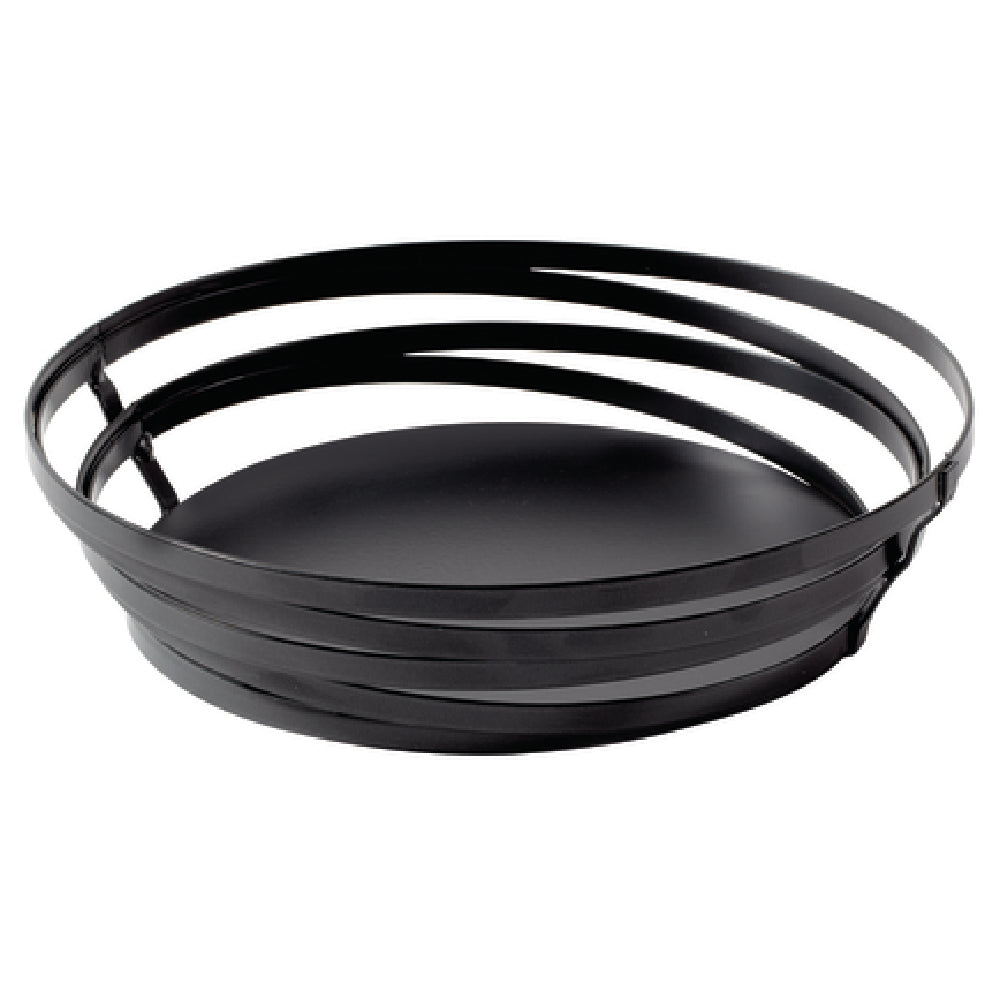 GET Enterprises WB-992-MG Cyclone™ Serving Basket 9" Dia. X 2-1/4" Round