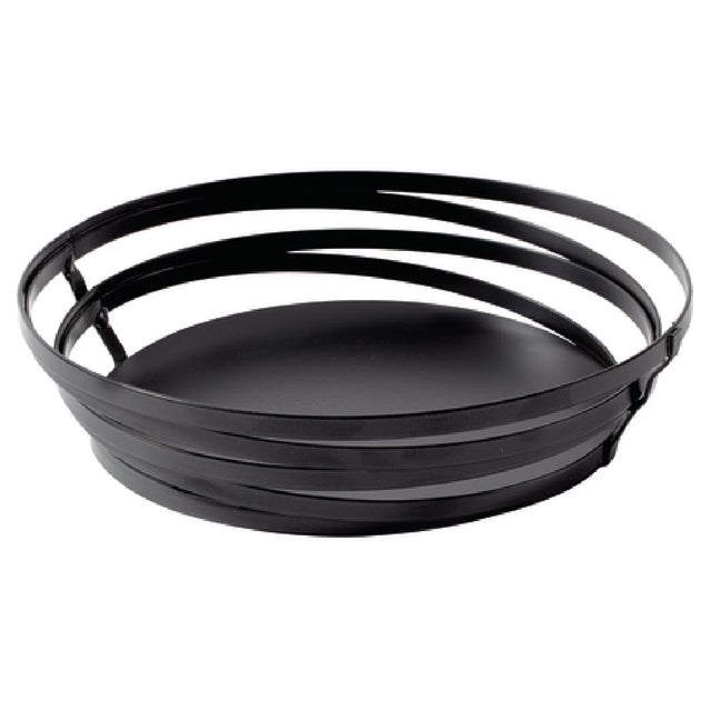 GET Enterprises WB-992-MG Cyclone™ Serving Basket 9" Dia. X 2-1/4" Round