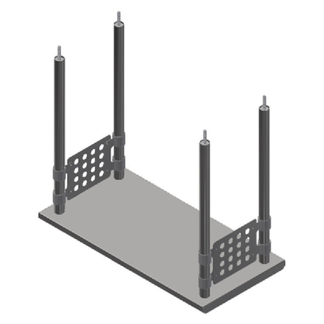 John Boos OSH16FK-2436-CM - Ceiling Mount Overshelf, Single, Heavy Duty