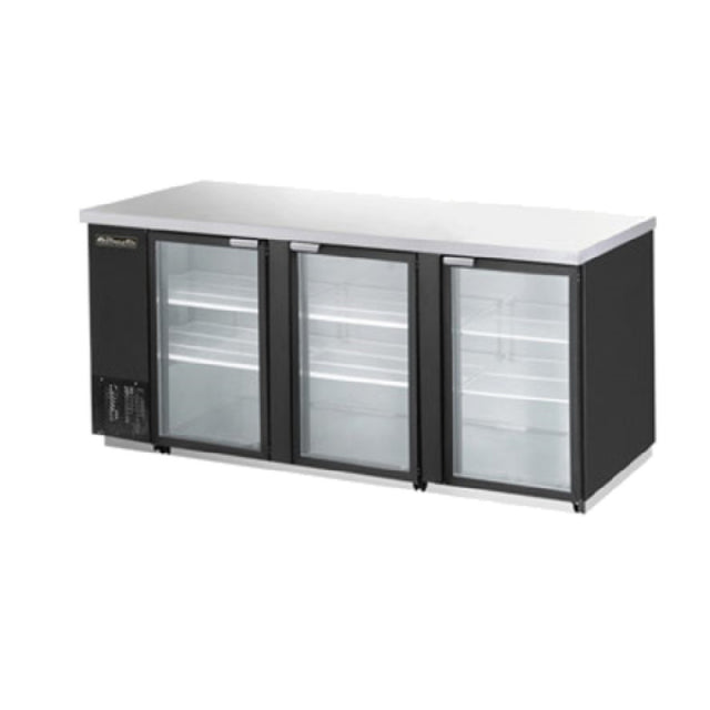 Blue Air BBB90-4SG-HC Back Bar Cooler Three-section 90-3/8"W