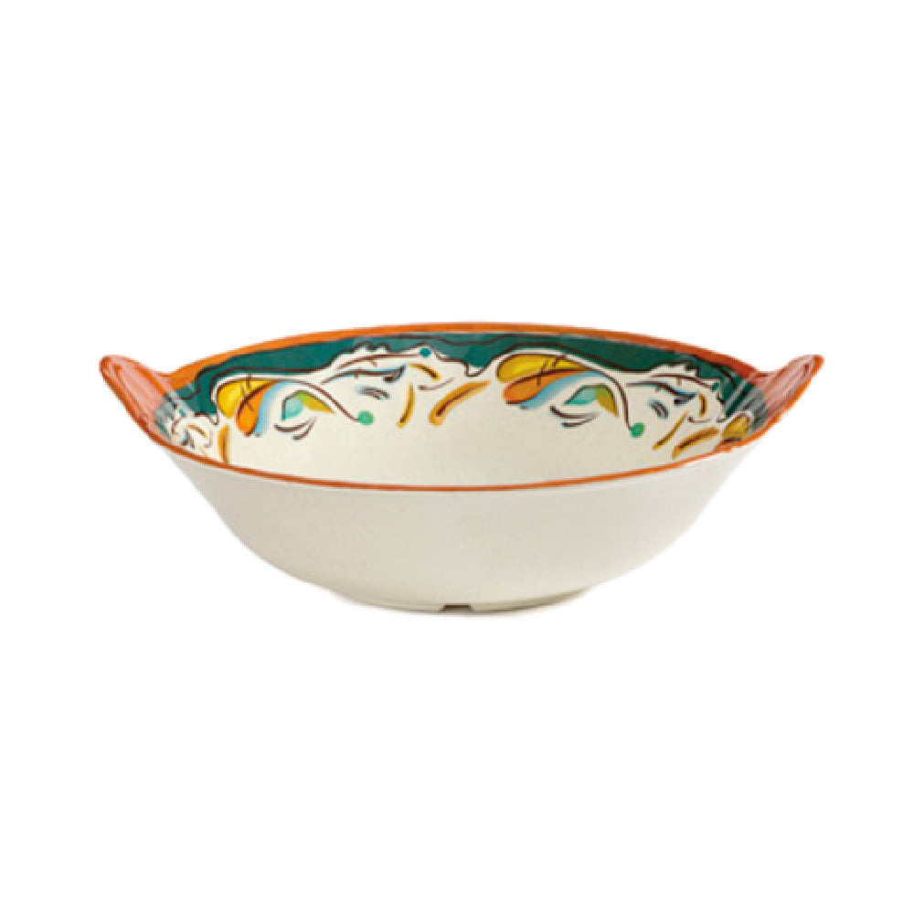 GET Enterprises ML-94-BF Bella Fresco™ Bowl 3 Qt. (3.8 Qt. Rim Full) 13-1/2" Dia. X 3-1/4"H